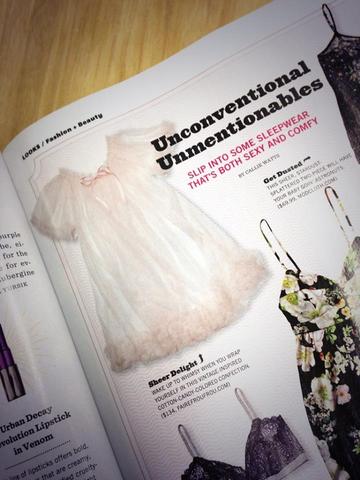 Shopping guide in Feb/March 2014 issue of Bust Magazine