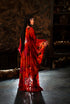 Orange Velvet Kaftan