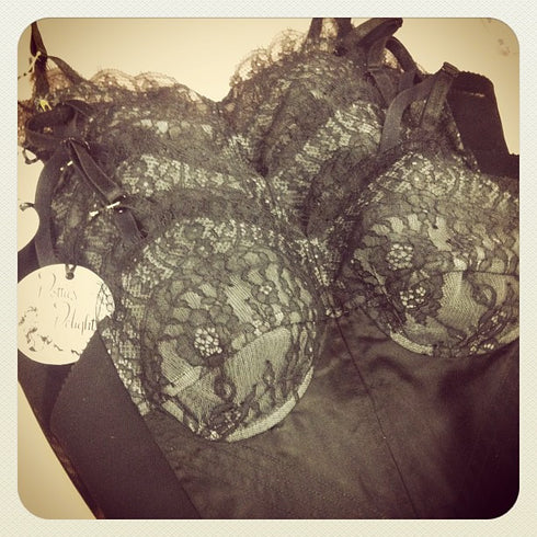 Bricolage Black Longline Bra