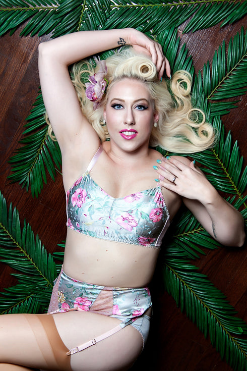 Royal Hawaiian Garter Belt