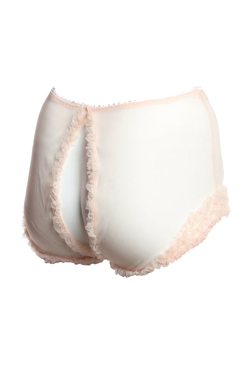 Pardon Moi! Ouvert Ruffle Panty