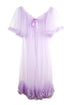Short Frou Frou Sheer Dressing Robe