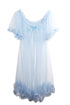 Short Frou Frou Sheer Dressing Robe