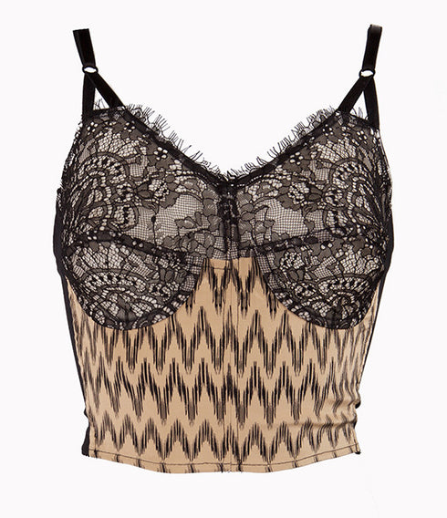 Devils Mask Longline Bra