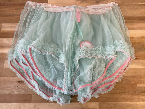 Pardon Moi! Ouvert Ruffle Panty