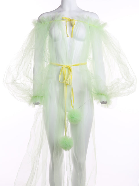 Mam'selle Tulle Dressing Robe
