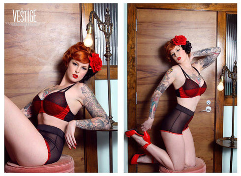 Midnight Soiree High Waist Panty